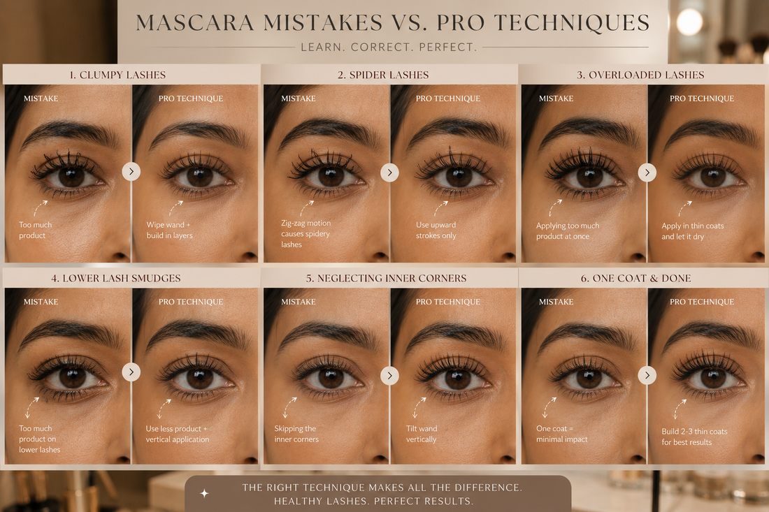 View details for Common Mascara Mistakes to Avoid for Better Lashes Common Mascara Mistakes to Avoid for Better Lashes