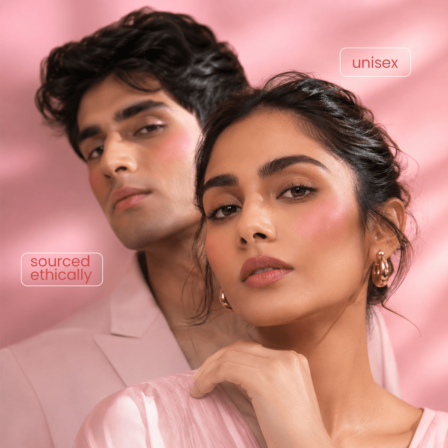 impera-face-makeup-heart liquid blush-texture