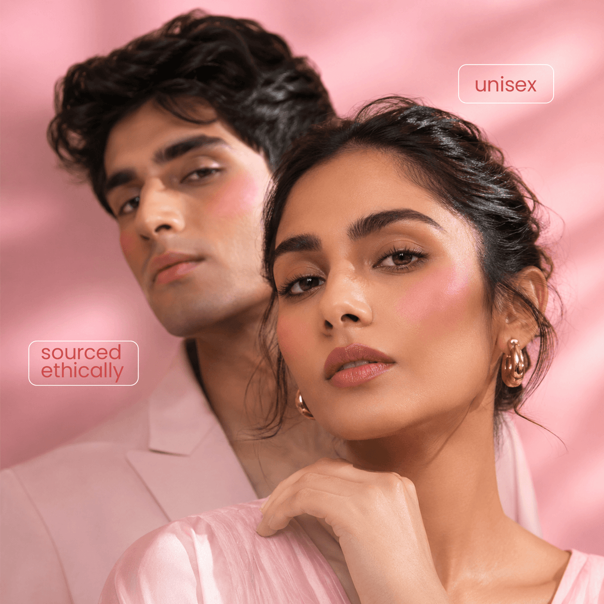 impera-face-makeup-heart liquid blush-texture