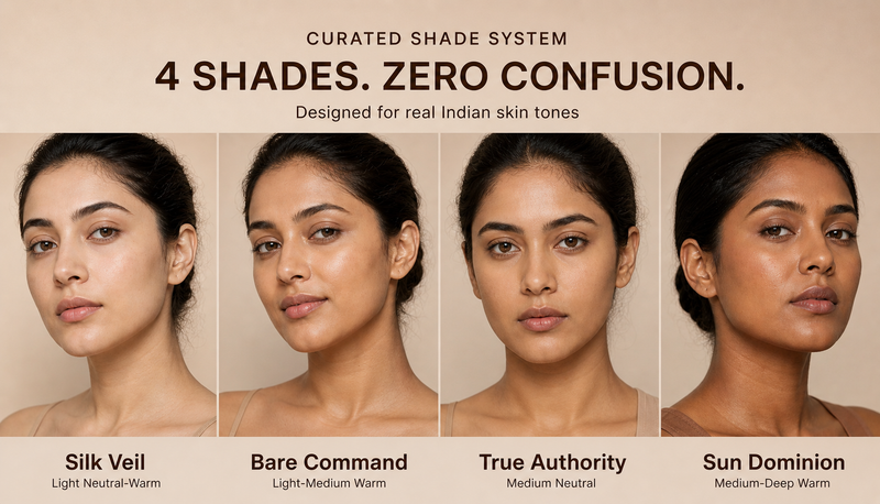 4 SHADES ZERO CONFUSION