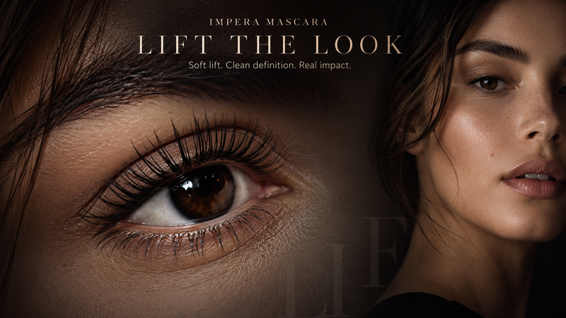 “Close-up kajal eye look with intense black definition by IMPERA”