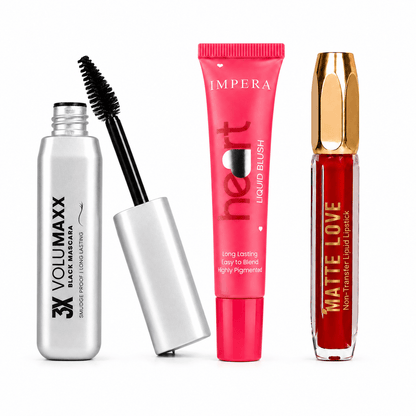The Everyday Edit1Mascara Lipstick and Blush Set