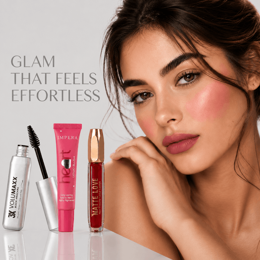 The Everyday Edit5Mascara Lipstick and Blush Set