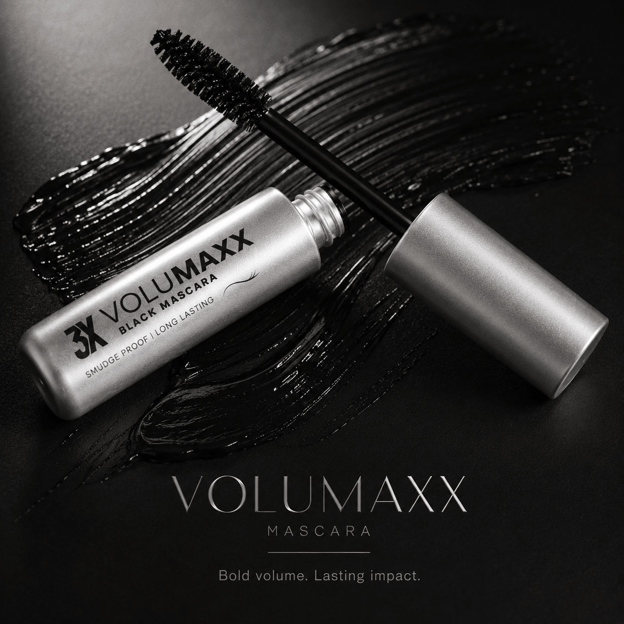 kajal and mascara comboIMPERA mascara applicator with volumizing lash definition effect